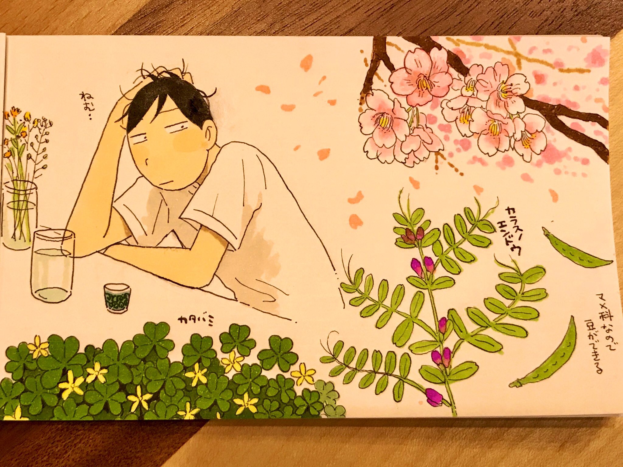 4月4日のらくがき