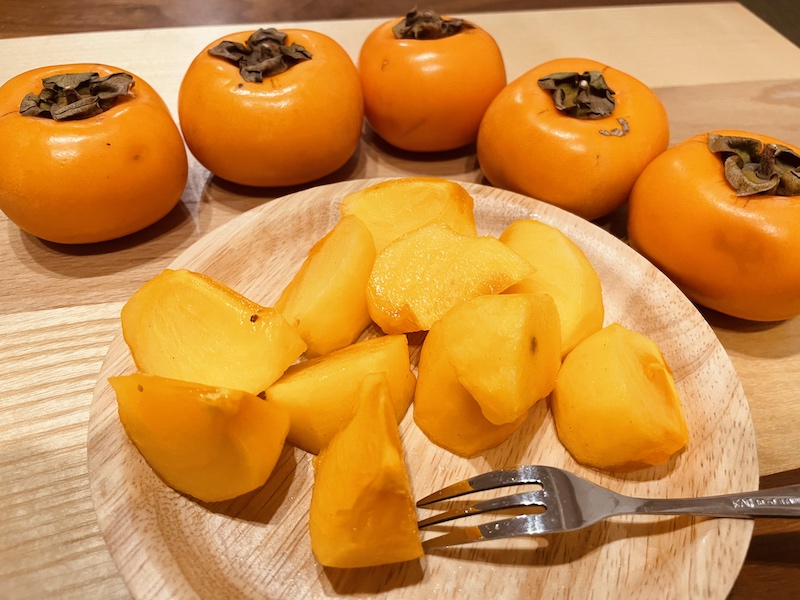 北海道からの柿