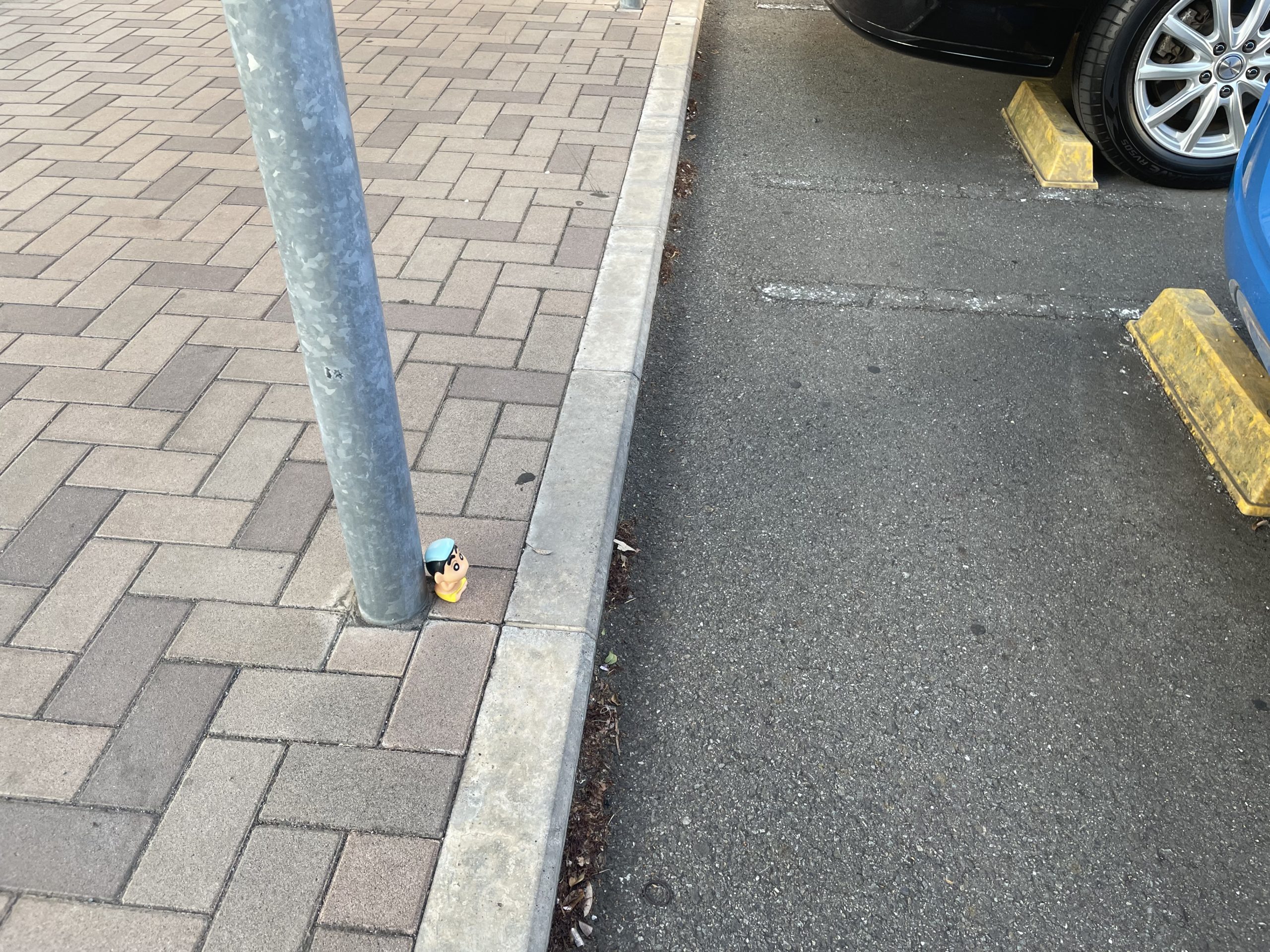 駐車場にいた野原しんのすけ1