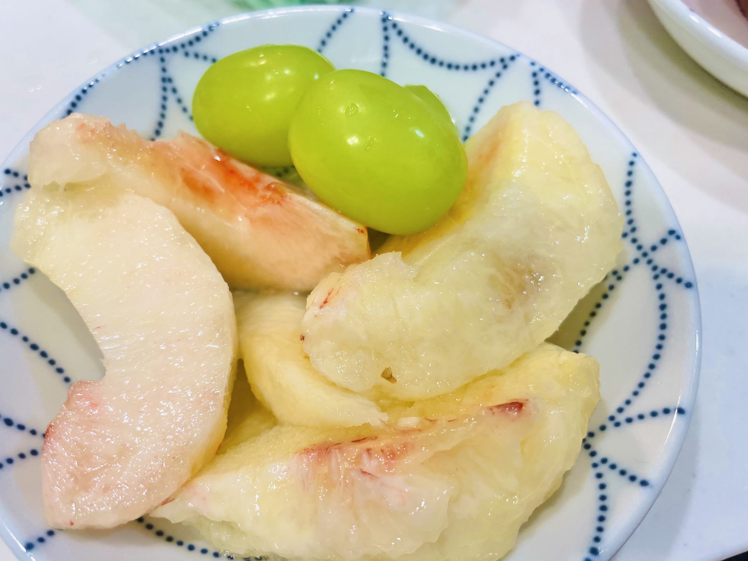 桃とシャインマスカット