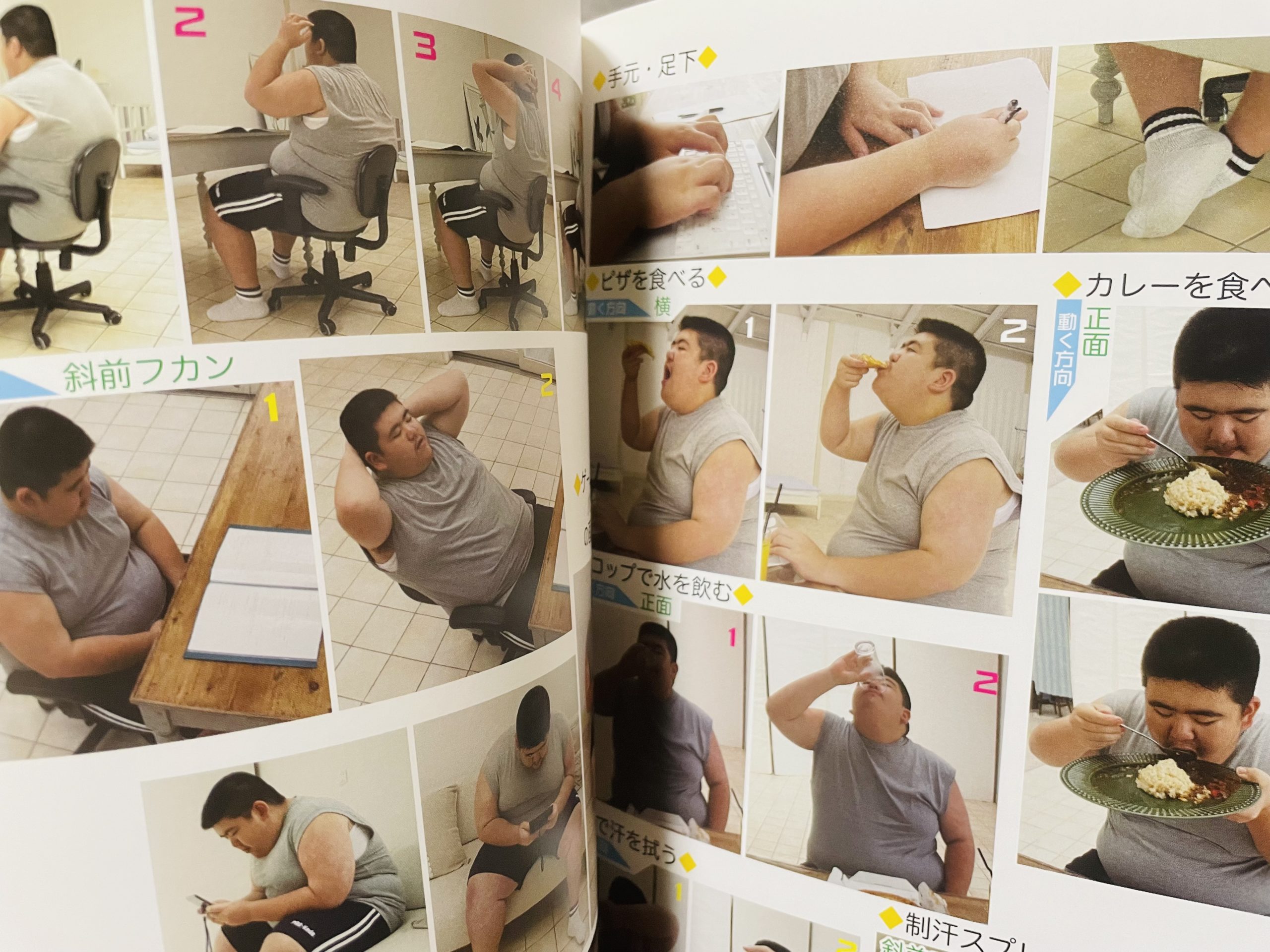 マール社の「動くポーズ集」体型別編