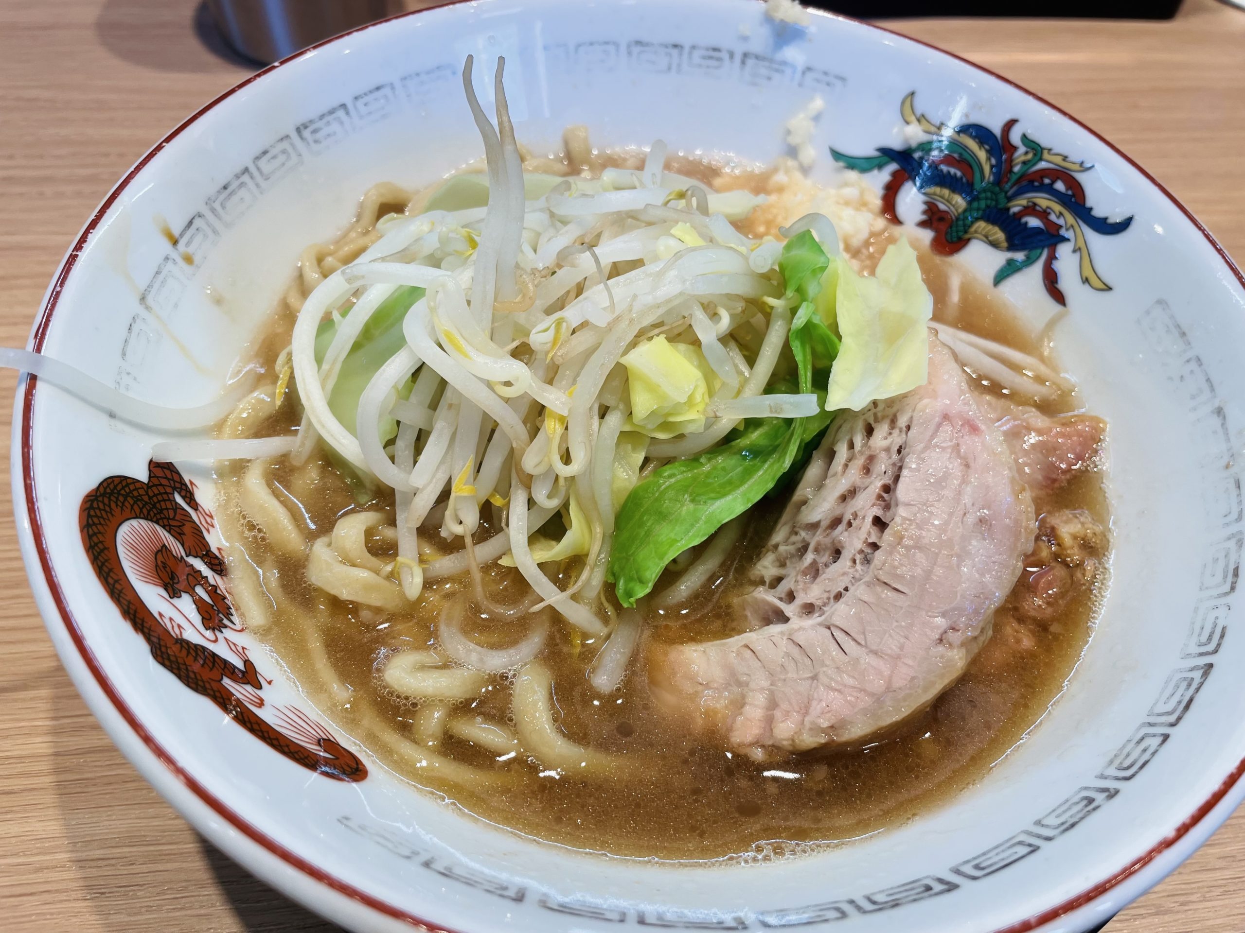 ラーメン豚山のミニマム注文